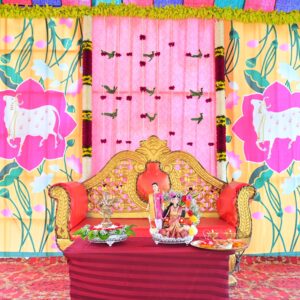 sreemantham backdrop set