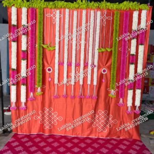 Sreemantham Backdrop Set