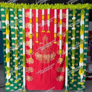 Varalaxmi Vratham Backdrop Set