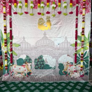 Sreemantham Backdrop Set