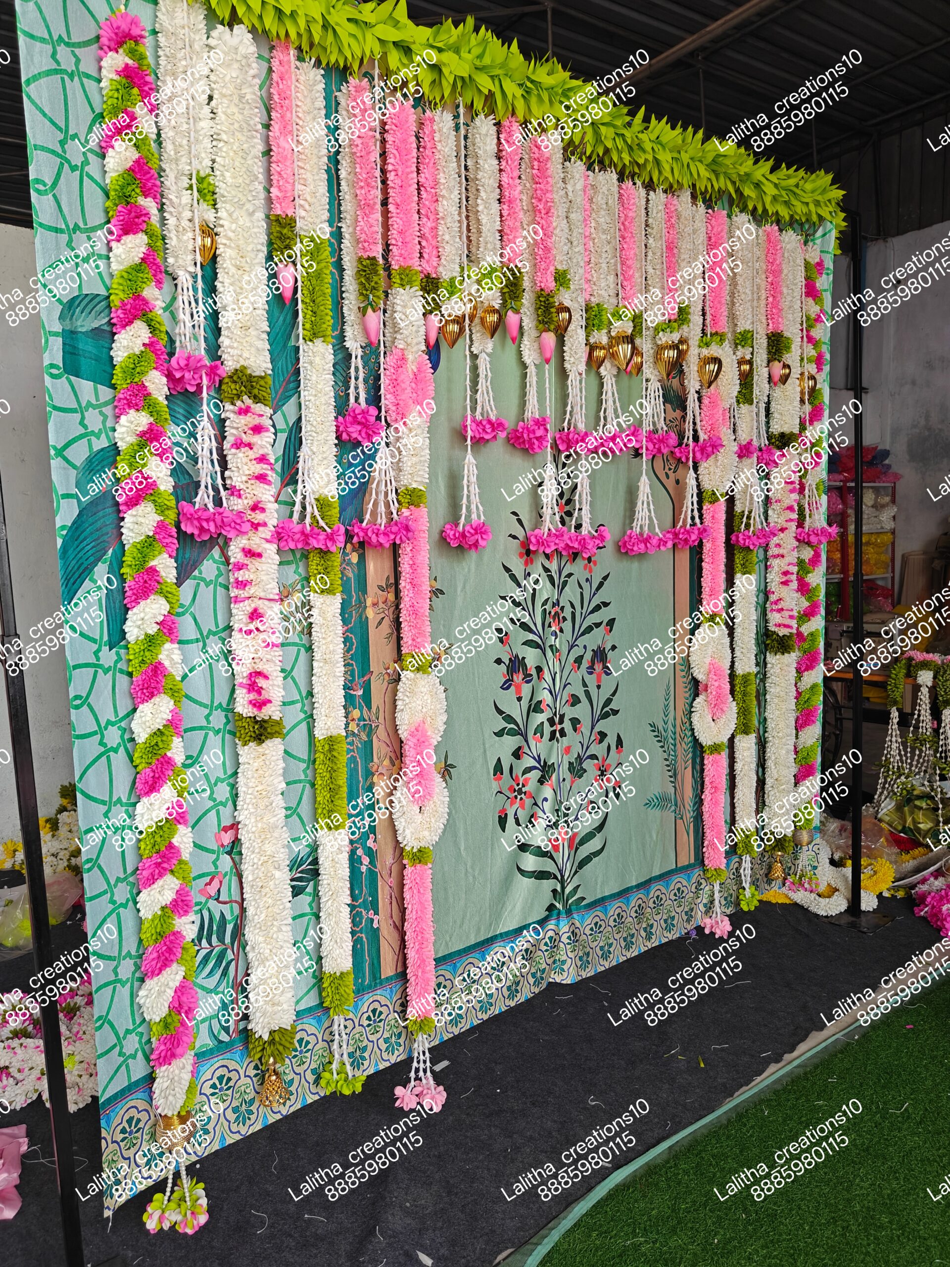 Sreemantham Backdrop Set