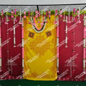 Sreemantham Backdrop Set