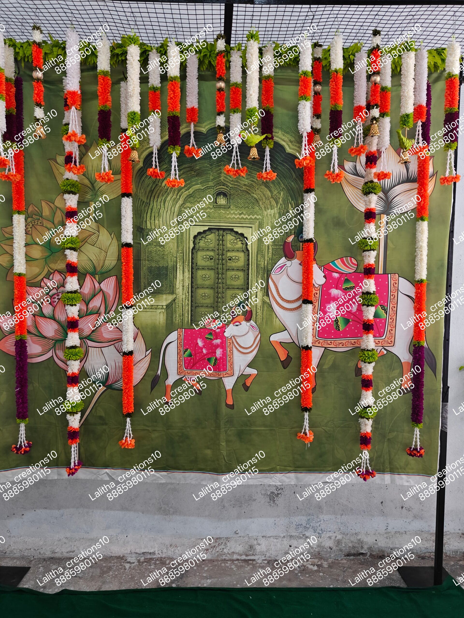 Sreemantham Backdrop Set