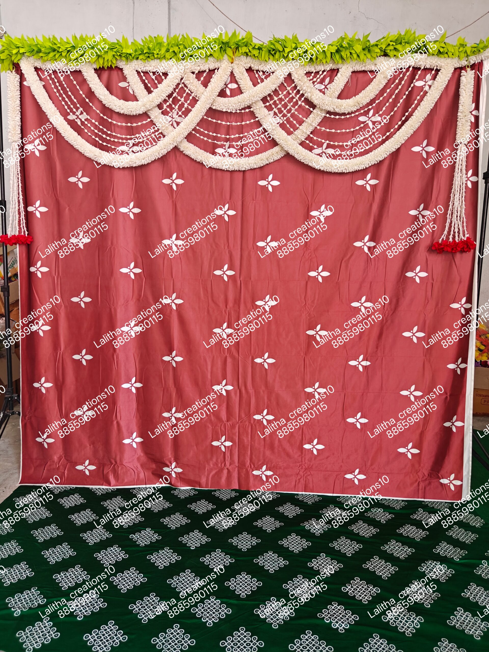 Sreemantham Backdrop Set