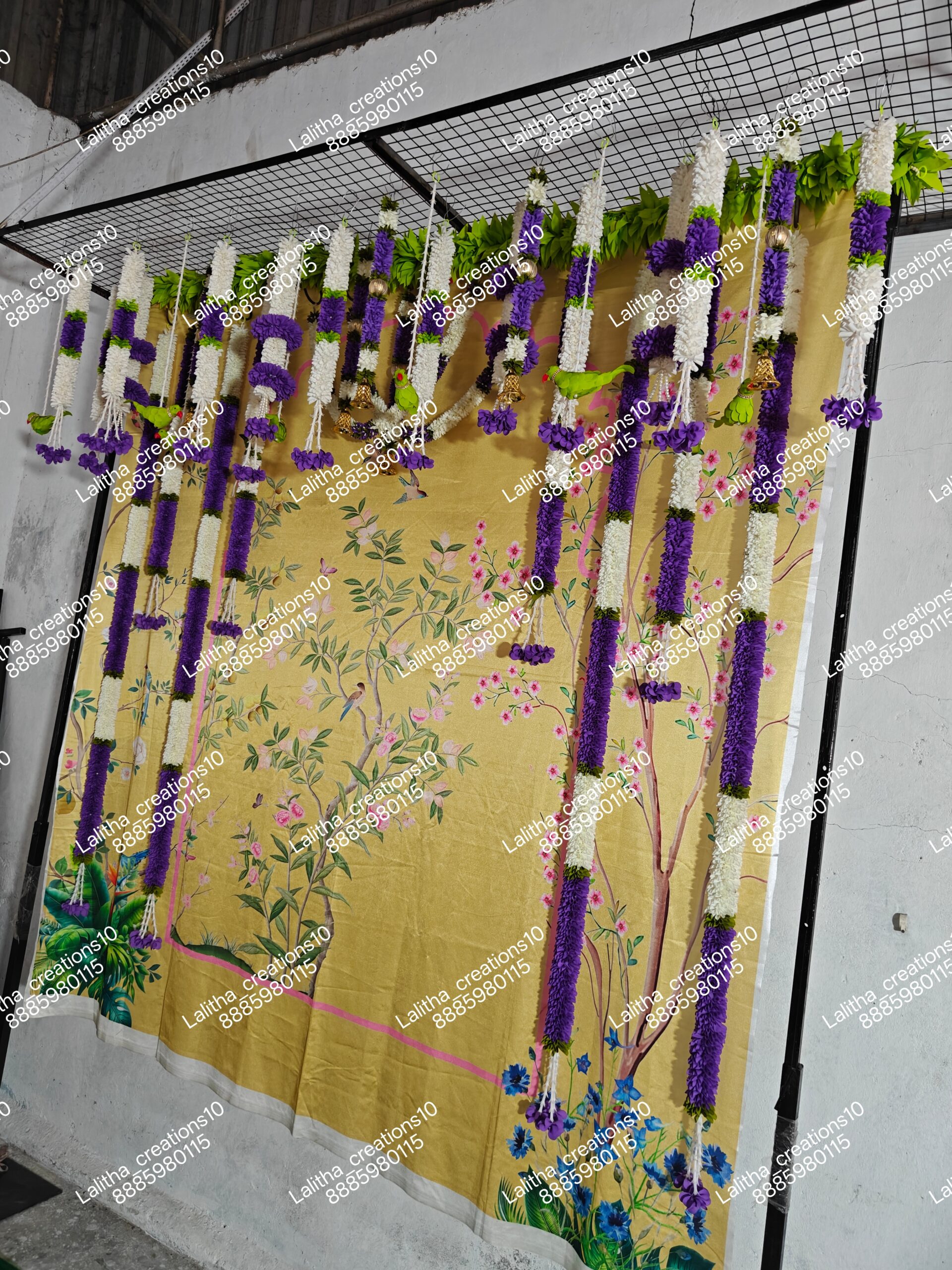 Sreemantham Backdrop Set