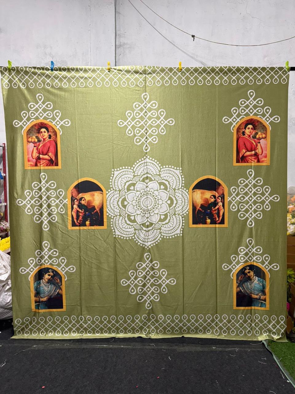 Decoration Backdrop Cloth
