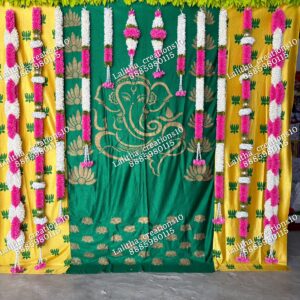 Vinayaka Backdrop Set